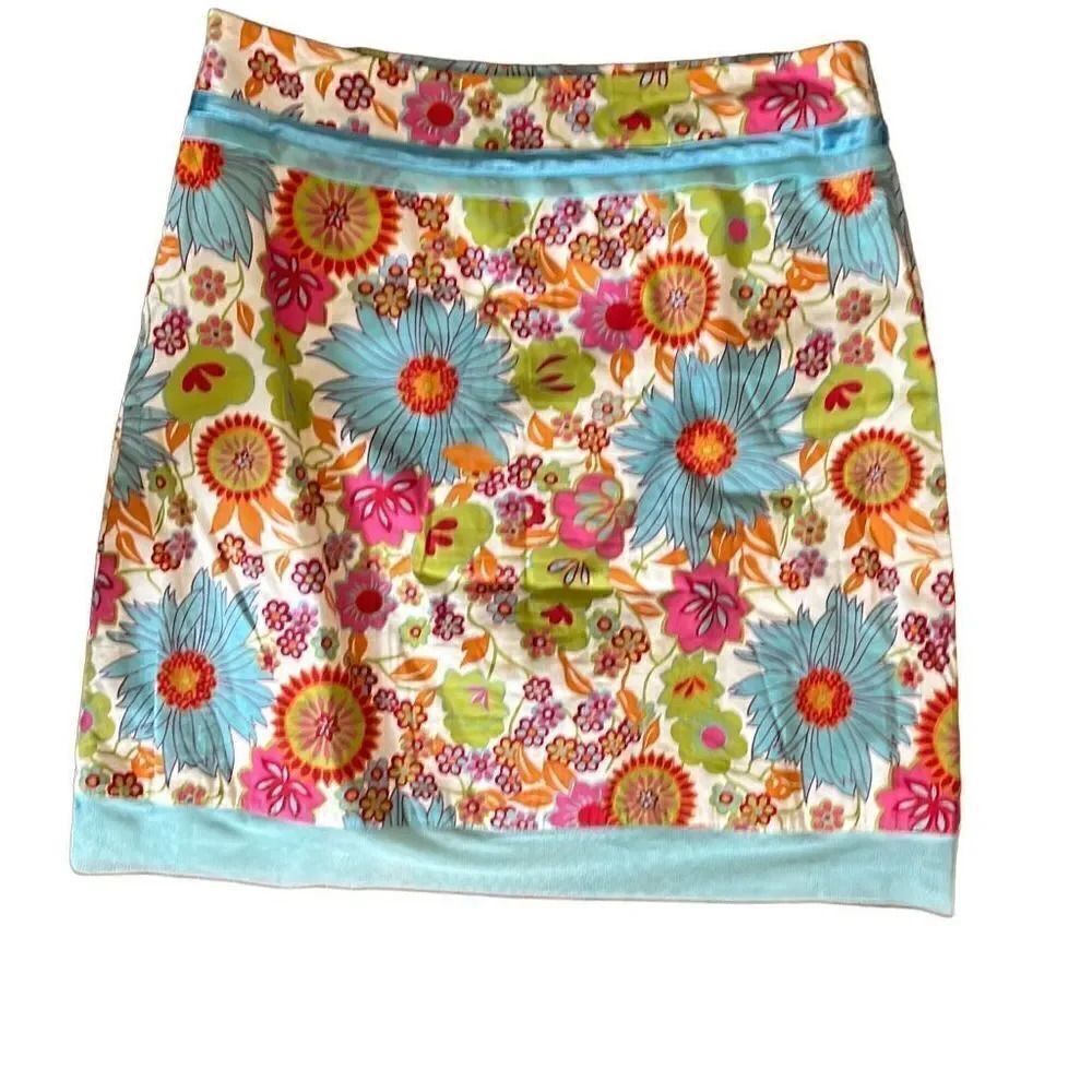 Persamen New York, floral skirt, size 10